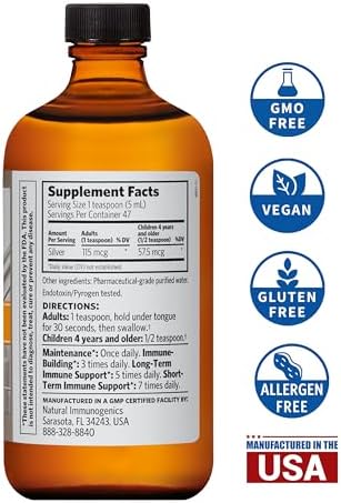 Argentyn 23 twenty three parts per million label information