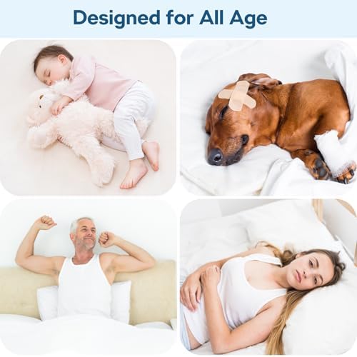 Bhvesll reusable waterproof bed pads folded in a stack