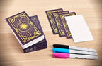 Professional tarot card size comparison of Metaphoracle deck