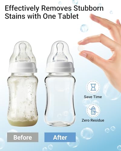 Diagram showing tablet compatibility with various bottle washer brands