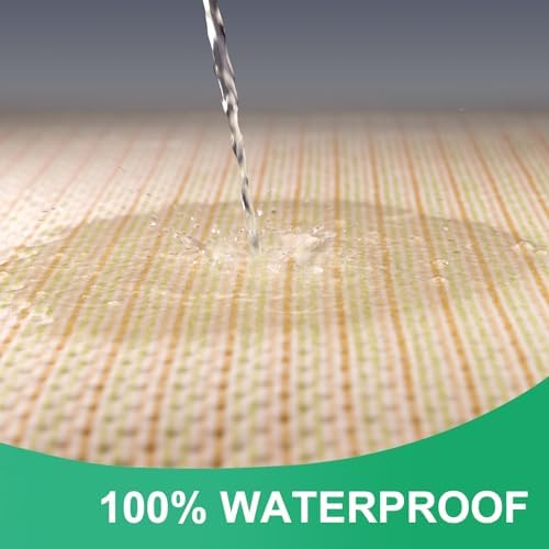 Extra large bed pad 71 by 59 inches covering a mattress