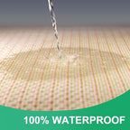 Extra large bed pad 71 by 59 inches covering a mattress