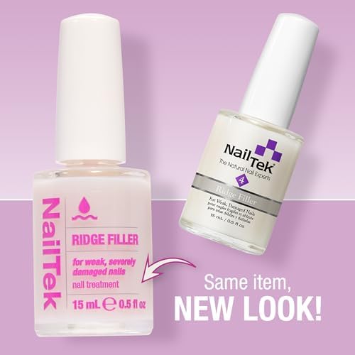 Authentic USA imported Nail Tek ridge filling treatment bottle for severely damaged nails