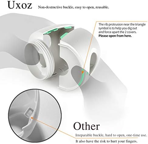 Installation of Uxoz baby safety door knob cover