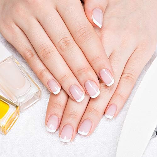 Six pieces of sharpenable white manicure pens arranged neatly on a clean surface.