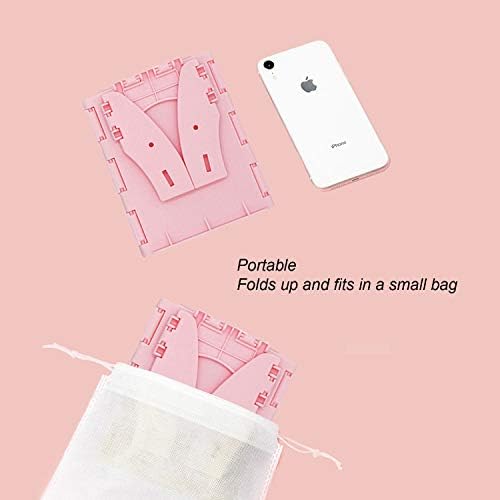 Ymmsuuie portable potty seat folded size