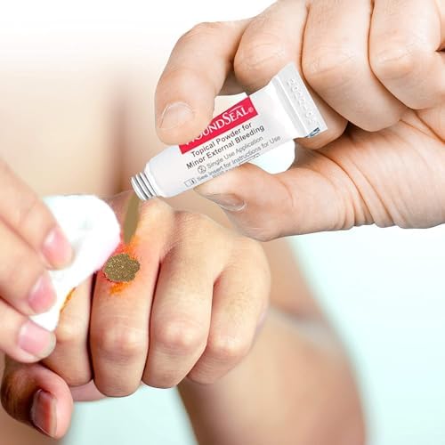 Authentic imported USA medical powder for skin tears and abrasions