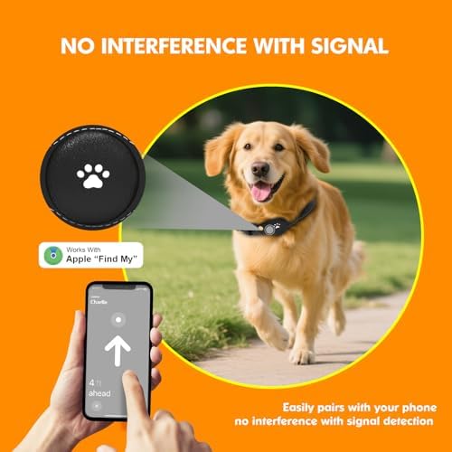 Bomerahe tracker collar for large dogs packaged import view