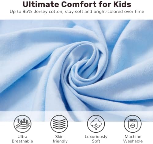 Little Tots Baby changing pad cover showing elasticized edges for secure fit.