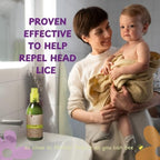 Imported Little Green hair detangler for kids with hypoallergenic formula seal