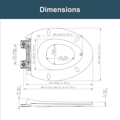 Slow-close technology presentation showing the gentle and quiet descent of the adult lid and seat assembly.