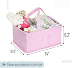 Mr. Pen quilted fabric caddy interior compartments
