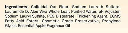 Imported USA Davis oatmeal and aloe pet grooming shampoo