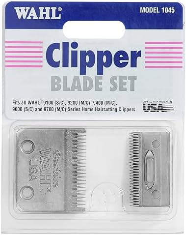 Authentic Wahl 1045 blade set packaging box