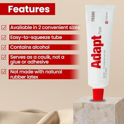 Hollister 2.1 Ounce ostomy paste tube showing product label and model number