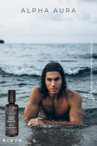 Riajn Alpha Aura 50ml bottle lifestyle shot