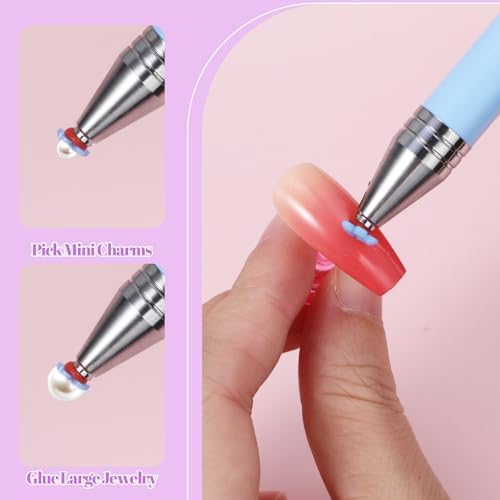 Facejewel rhinestone picker tool in a crafting workspace