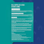 Back of Rid Super Max packaging showing usage instructions