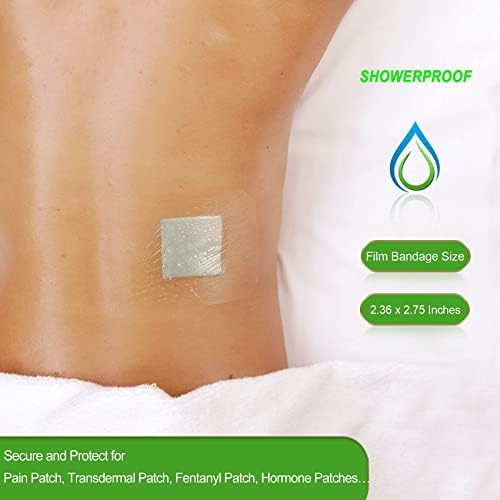 Sterile transparent tattoo aftercare bandage package highlighting the flexible polyurethane material