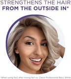 Clairol Professional salon-grade hair bleaching system back label instructions