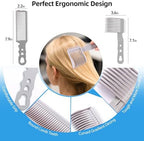 Soft bristle neck duster brush with stable flat base