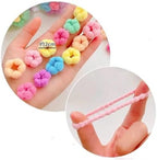 Candy color pet hair scrunchies assortment