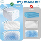 Poikshark Joccik baby changing mat showing waterproof backing material