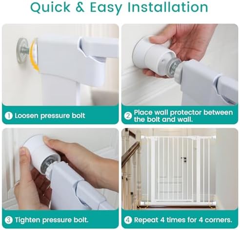 Demonstration of the larger surface area distribution preventing damage on a white wall