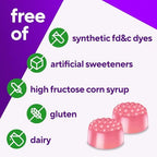 Vitafusion d3 strawberry flavored gummies daily dietary supplement