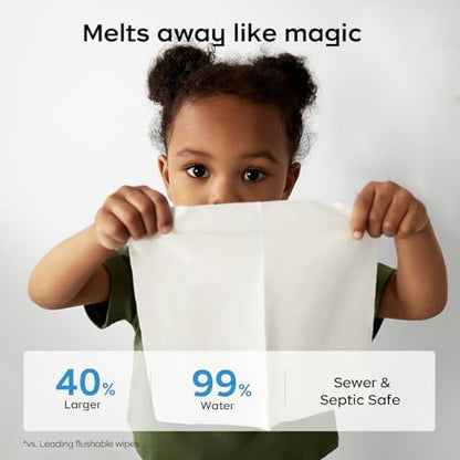 Bc Babycare plant-based hypoallergenic wet wipes pack showcasing the flip-top moisture lock lid.
