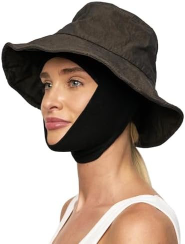 Adjustable head and neck compression garment for postoperative swelling reduction.