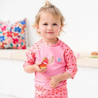 Splash About baby swim wear folded view showing neoprene material