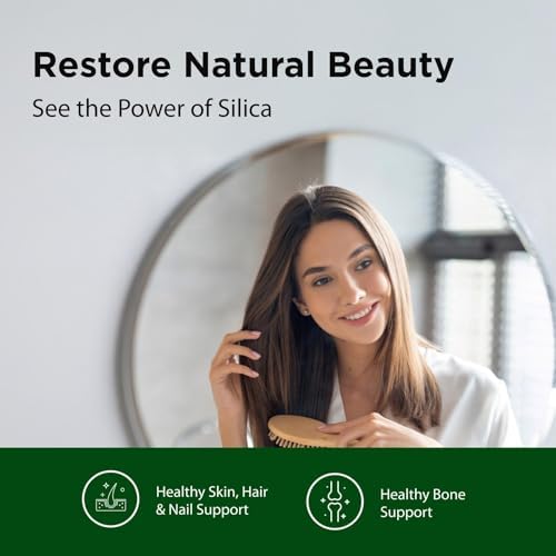 Flora FloraSil natural beauty support capsules for healthy hair skin and nails