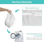YENING portable baby changing pad close up of the water resistant material
