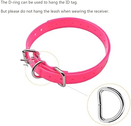 Etpet replacement strap for bark fence showing D-ring