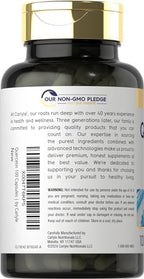 Carlyle Quercetin vegetarian capsules nutritional facts panel