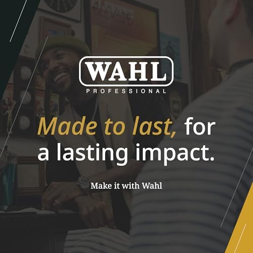 Side profile of the lightweight ergonomic handle of the Wahl Professional lithium ion trimmer