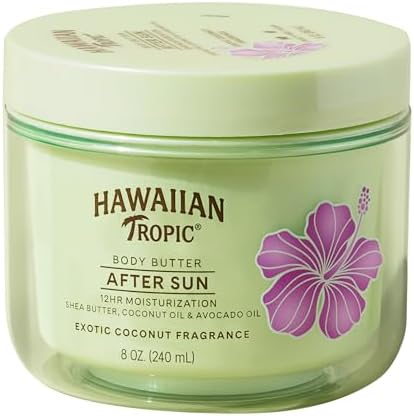 Hawaiian Tropic After Sun Hydrating Body Butter Exotic Coconut front view