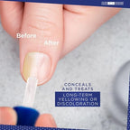 Blue Cross brightening basecoat packaging and label details