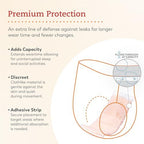 Tranquility Super flow through booster pad absorption layer view