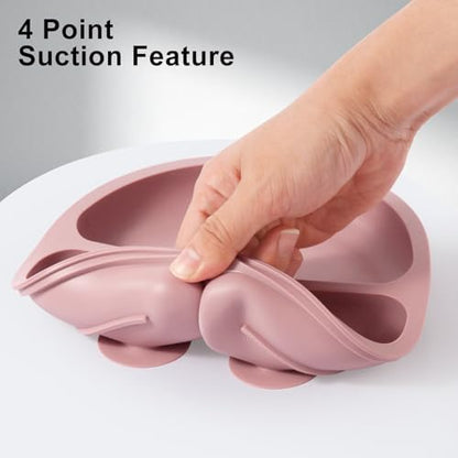 Eascrozn baby feeding set components arranged for baby-led weaning