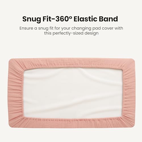 Waterproof backing layer test demonstration on the Konssy premium baby changing mattress cover