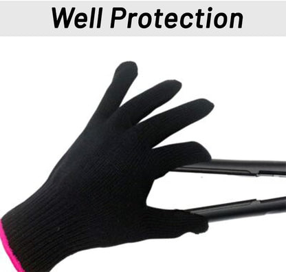 CcHuDE heat proof glove used for curling wand safety styling