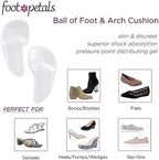 Package view of Foot Petals professional shoe comfort solutions for women.