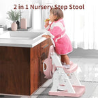 MeuLife comfortable child toilet seat featuring the soft pink waterproof cushion close up