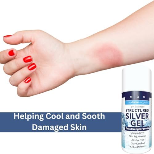 My Doctor Suggests colloidal silver gel pump dispenser