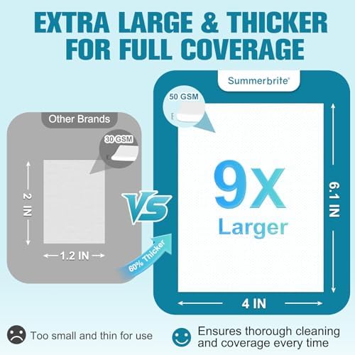 Extra large medical adhesive remover wipes for ostomy and stoma care.