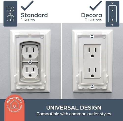 Four pack of Dreambaby child safety outlet covers