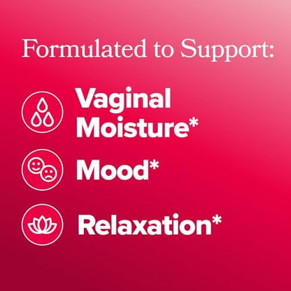 O Positiv URO supplement capsules with KSM-66 Ashwagandha for vaginal dryness