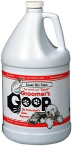 Groomer's GOOP professional strength pet degreaser liquid formula close up